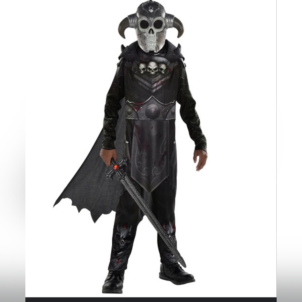 Kids Knight Of Darkness Costume